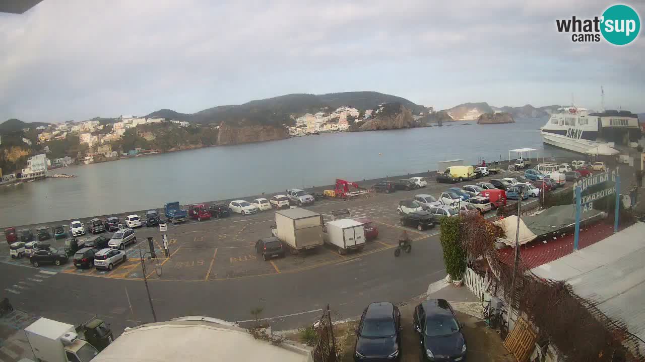 Web kamera luka Ponza – otok Ponza