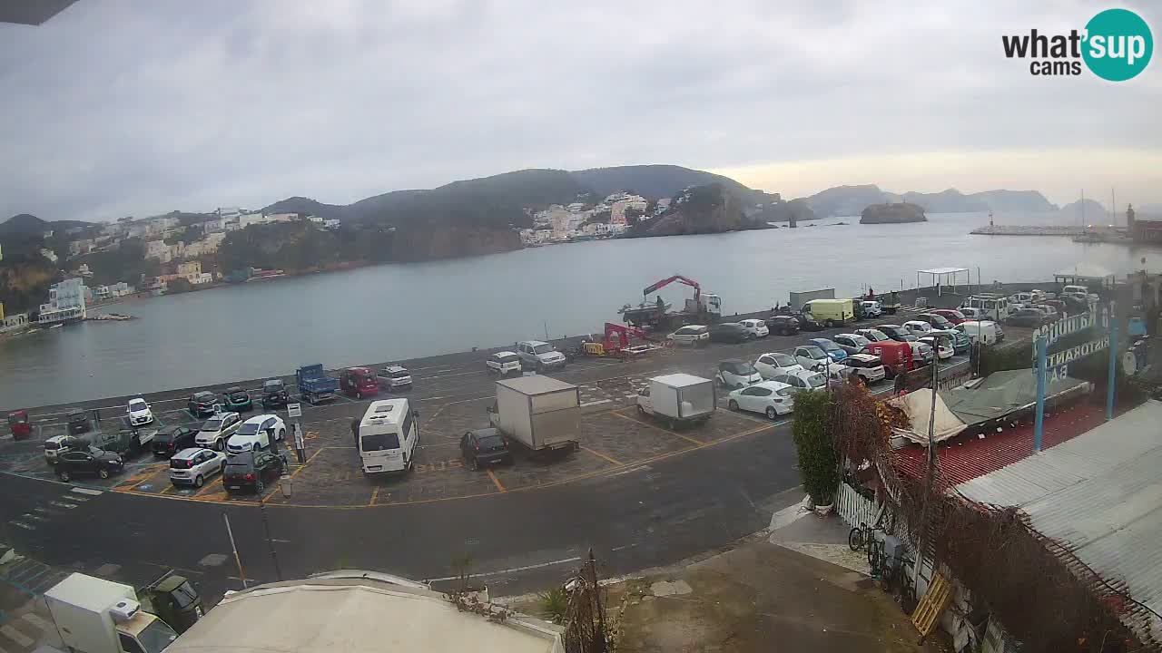 Ponza port webcam – Island of Ponza