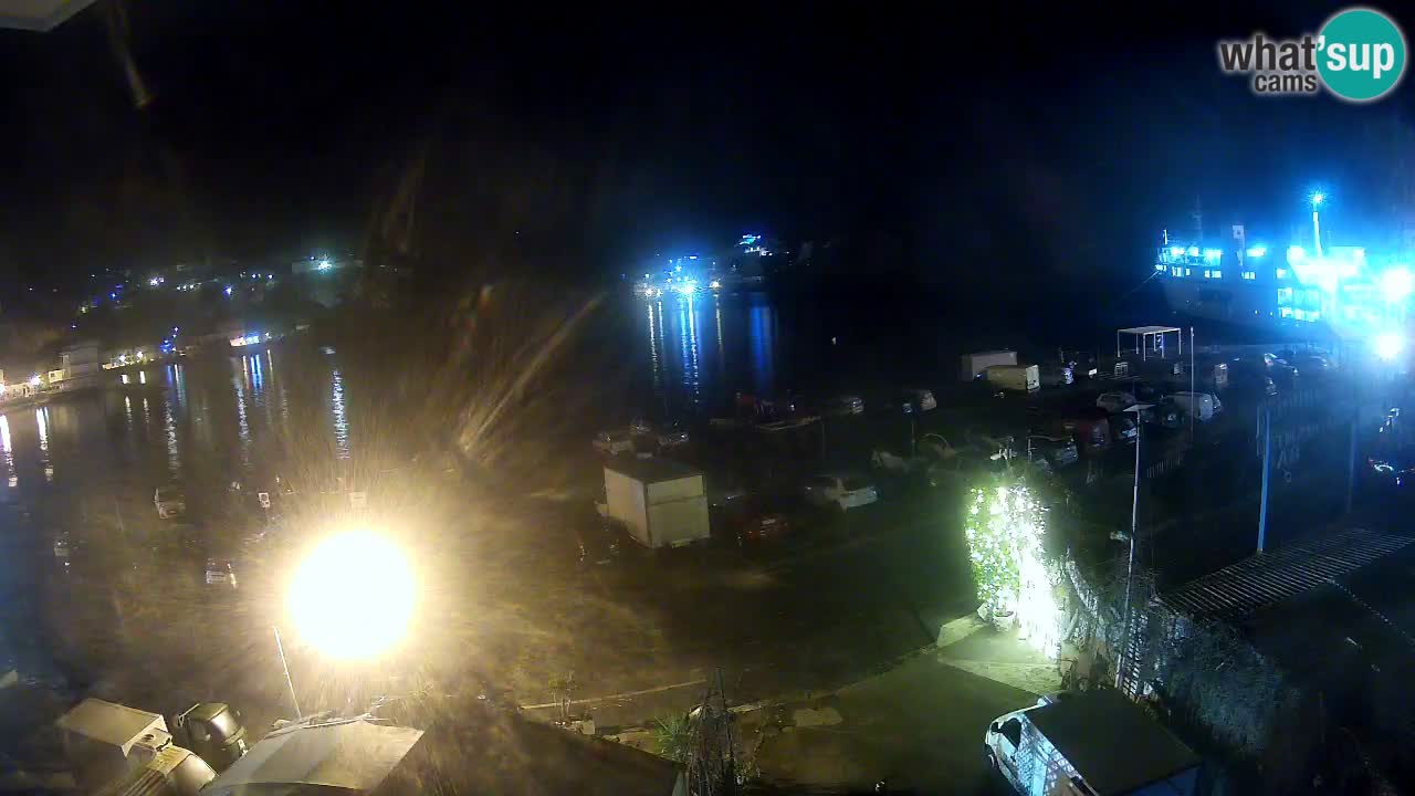 Web kamera luka Ponza – otok Ponza