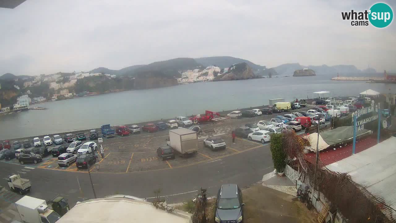 Insel Ponza Hafen webcam – Italien