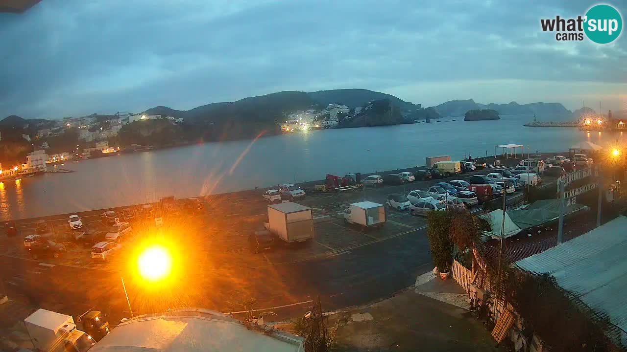 Webcam du port de Ponza – Île de Ponza