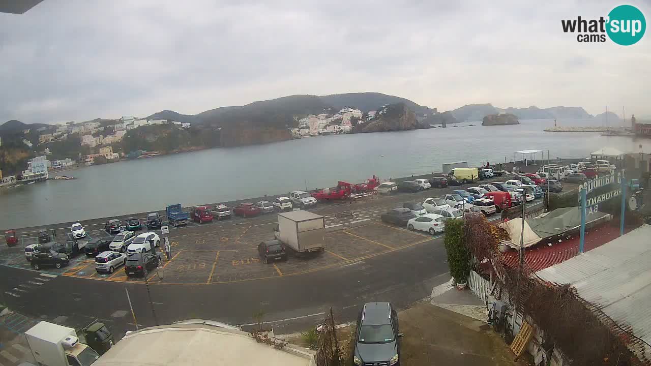Webcam du port de Ponza – Île de Ponza