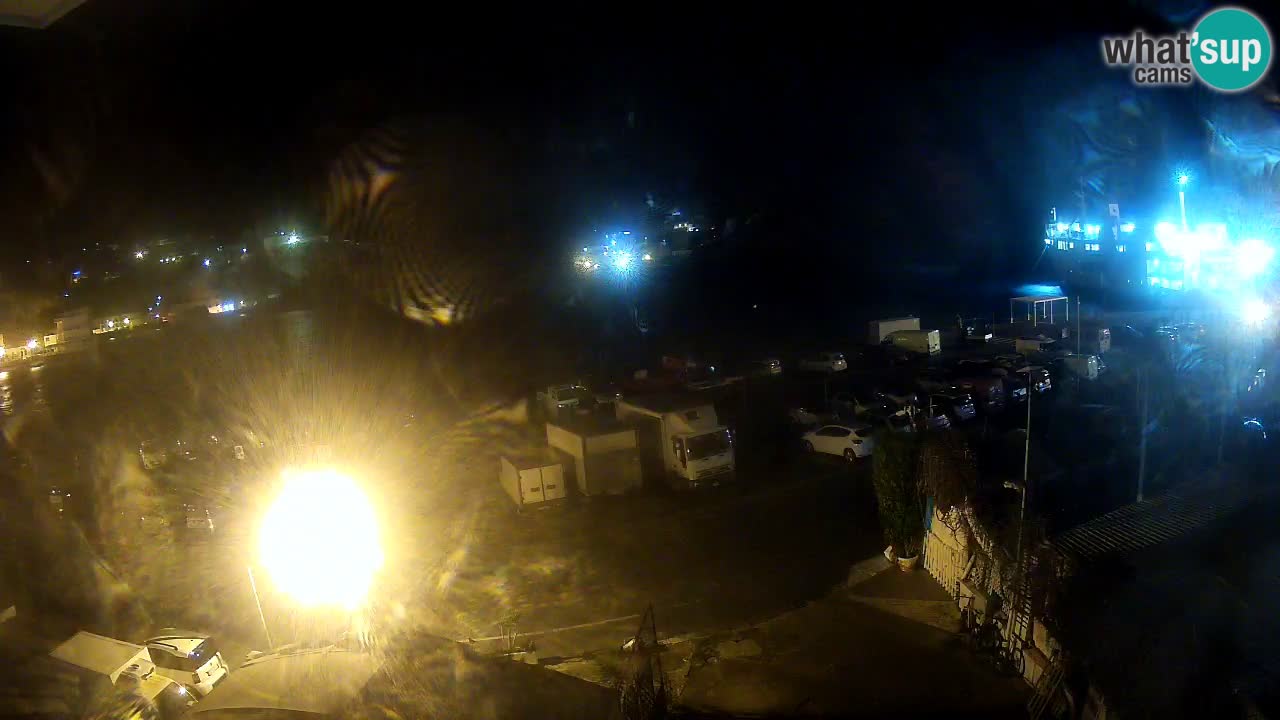 Insel Ponza Hafen webcam – Italien