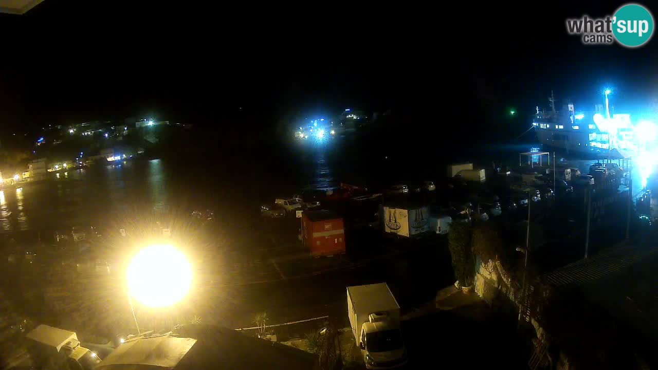 Pristanišče Ponza spletna kamera – Otok Ponza