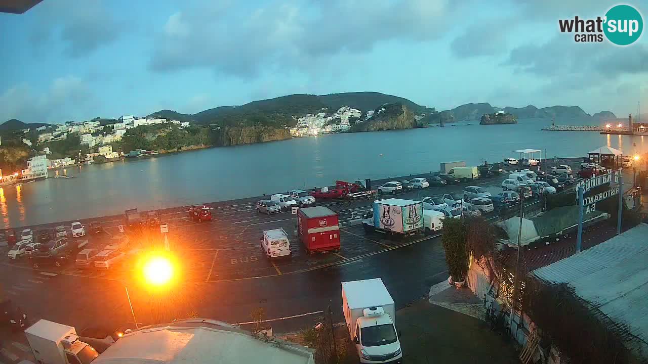 Ponza port webcam – Island of Ponza