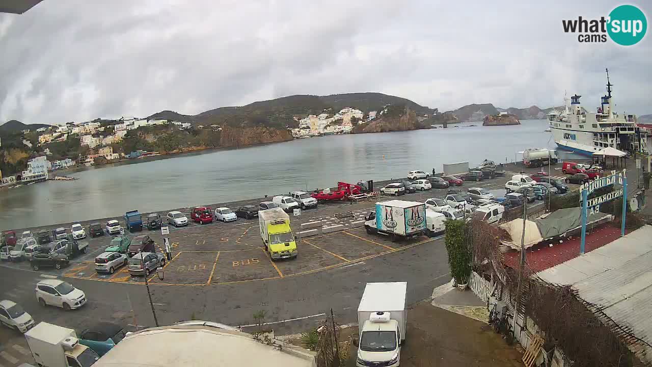 Web kamera luka Ponza – otok Ponza