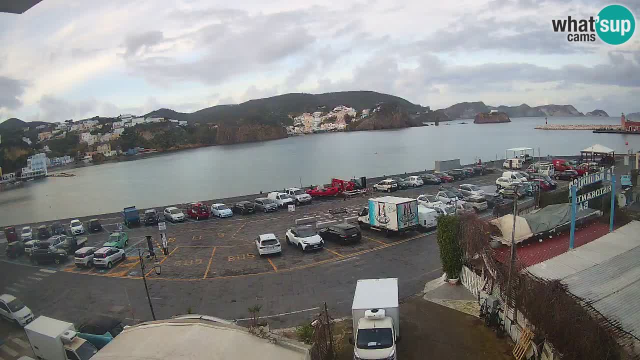 Insel Ponza Hafen webcam – Italien