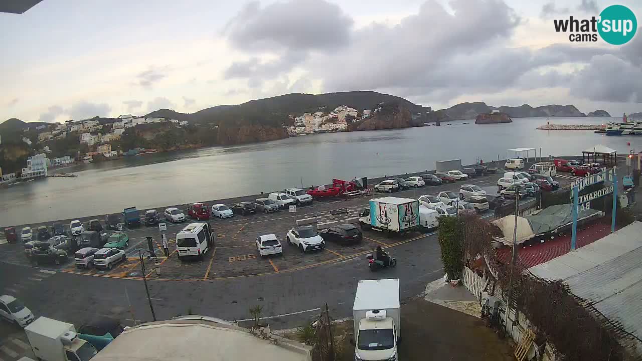 Webcam du port de Ponza – Île de Ponza