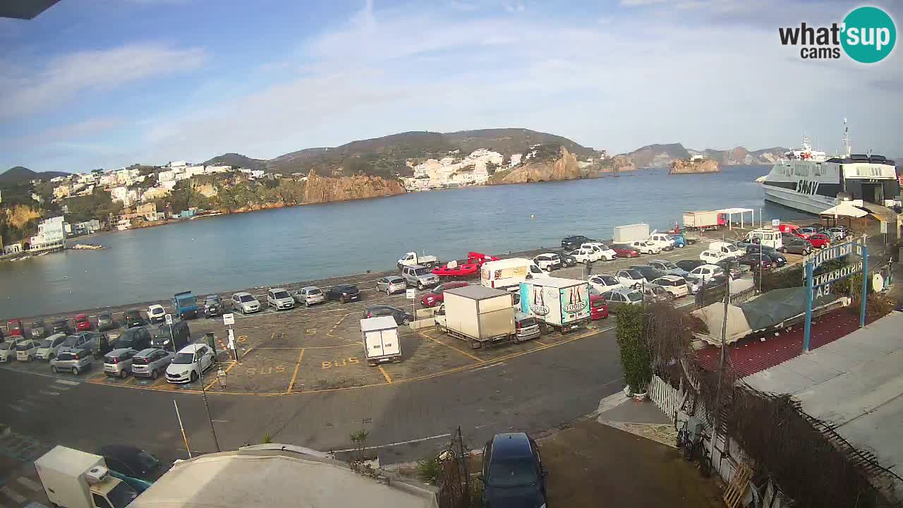 Ponza port webcam – Island of Ponza