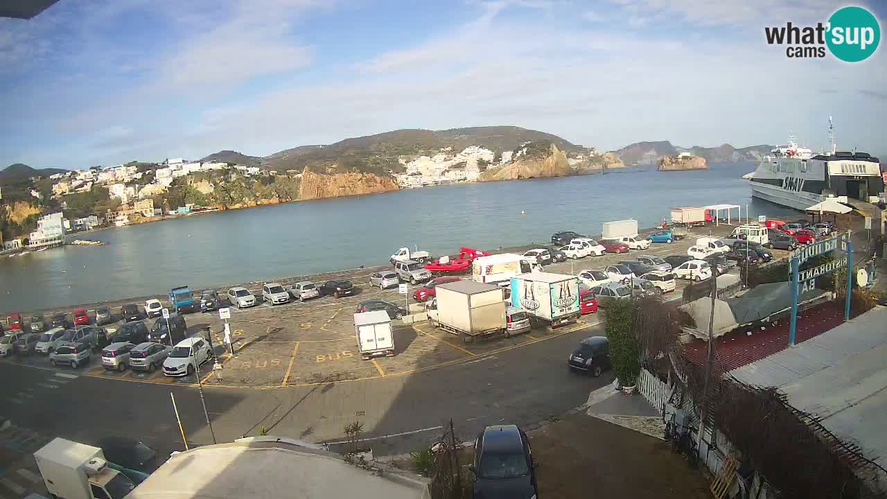 Webcam du port de Ponza – Île de Ponza