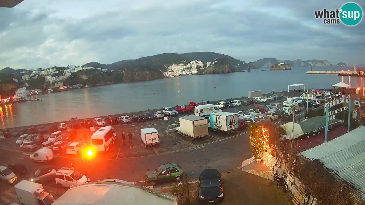 Ponza port webcam – Island of Ponza