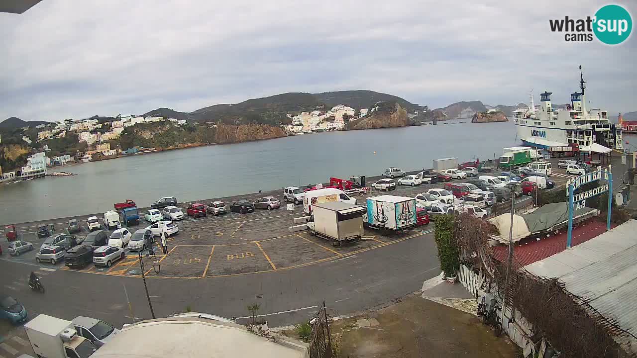 Webcam du port de Ponza – Île de Ponza