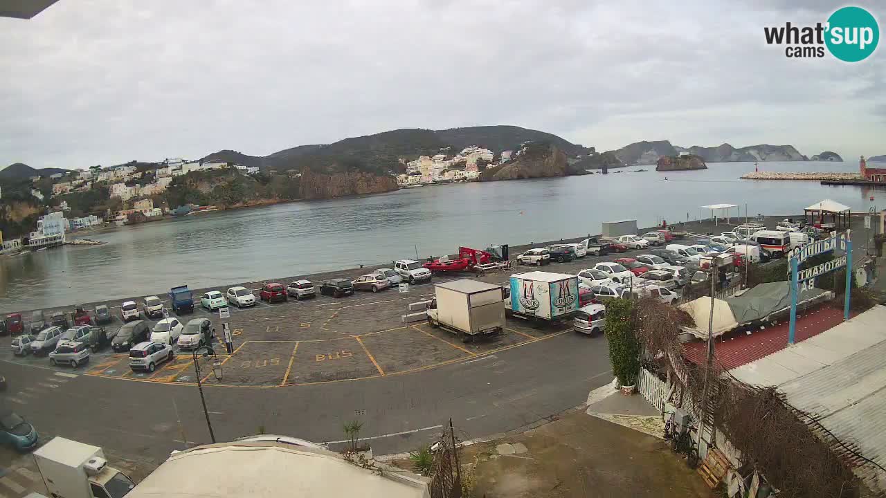 Webcam du port de Ponza – Île de Ponza