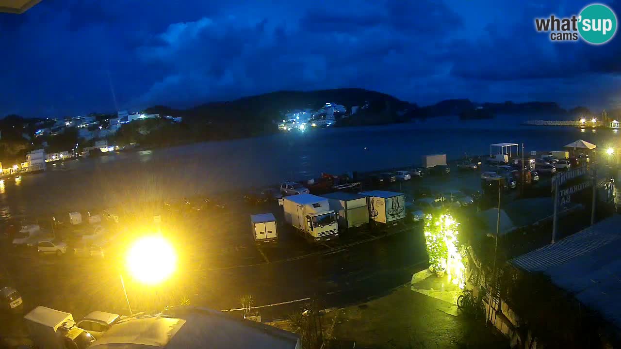 Insel Ponza Hafen webcam – Italien