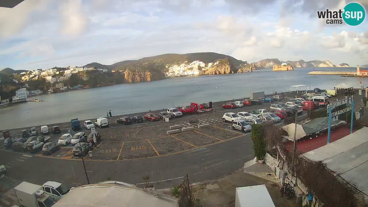 Webcam du port de Ponza – Île de Ponza
