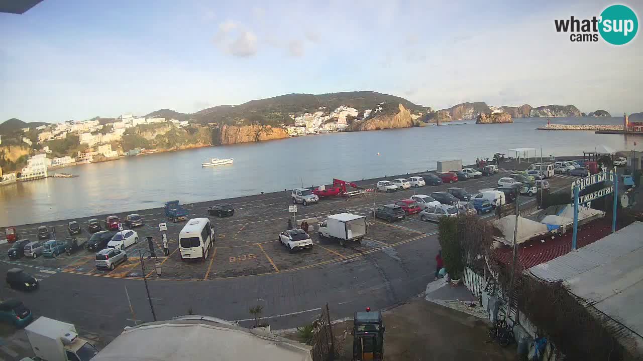 Ponza port webcam – Island of Ponza