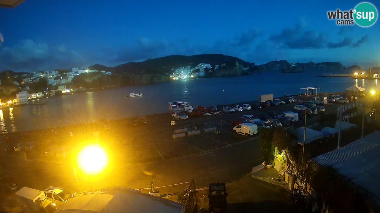 Webcam du port de Ponza – Île de Ponza