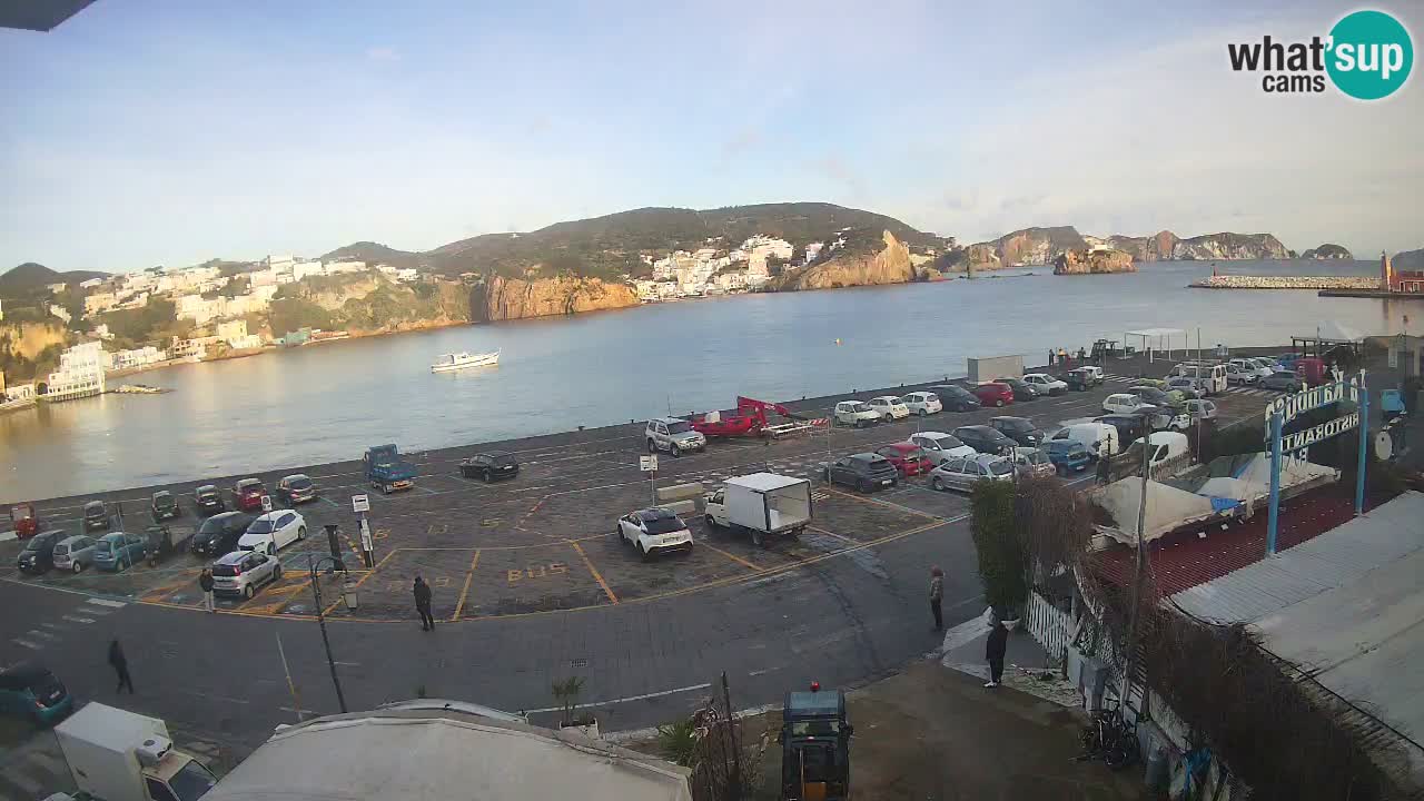 Webcam du port de Ponza – Île de Ponza