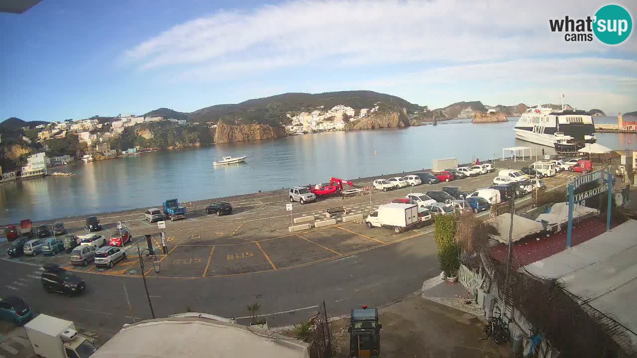 Ponza port webcam – Island of Ponza
