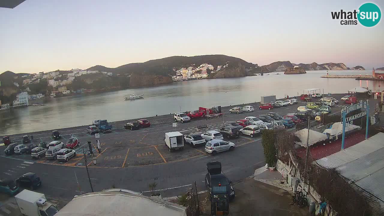 Webcam du port de Ponza – Île de Ponza