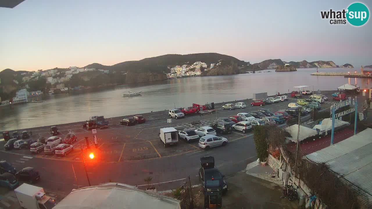 Ponza port webcam – Island of Ponza