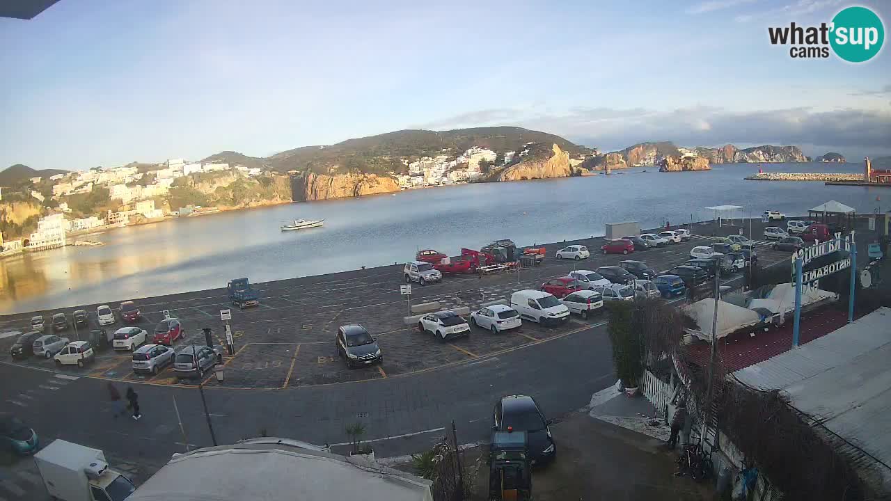 Webcam du port de Ponza – Île de Ponza