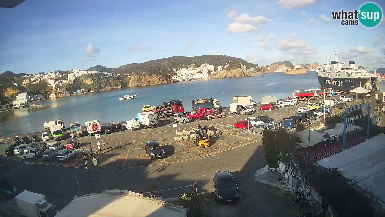 Webcam du port de Ponza – Île de Ponza