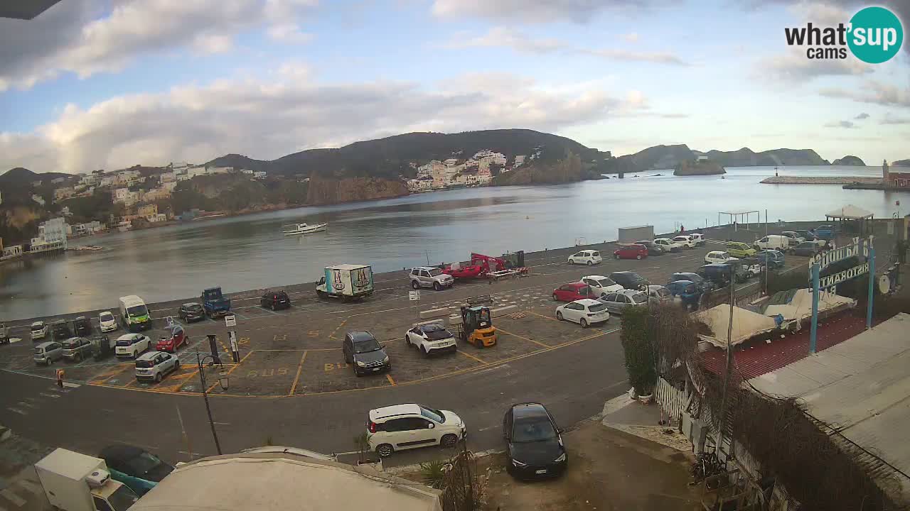 Webcam du port de Ponza – Île de Ponza