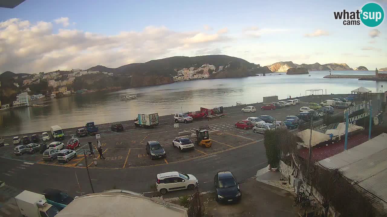 Webcam du port de Ponza – Île de Ponza