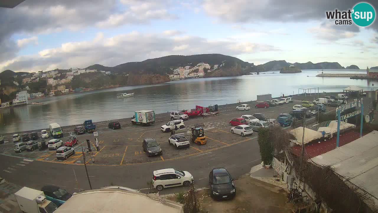 Webcam du port de Ponza – Île de Ponza