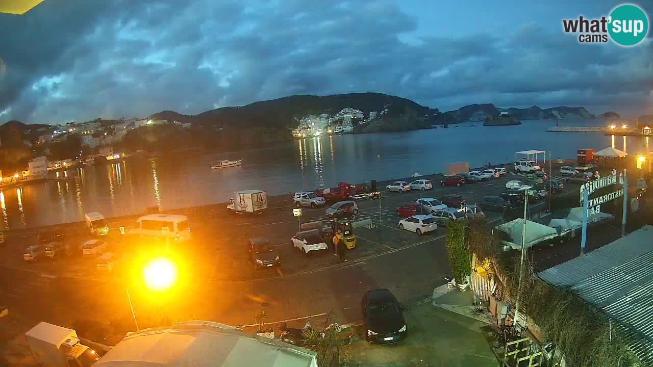 Webcam du port de Ponza – Île de Ponza