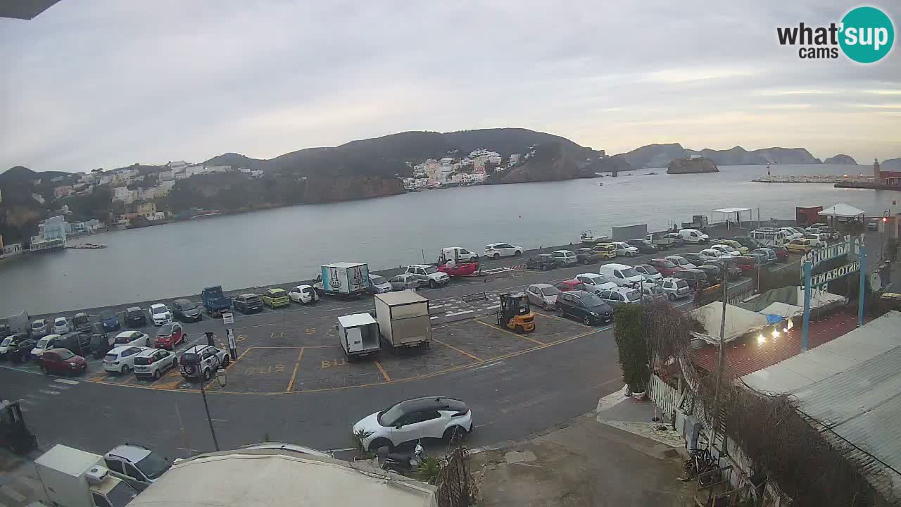 Ponza port webcam – Island of Ponza
