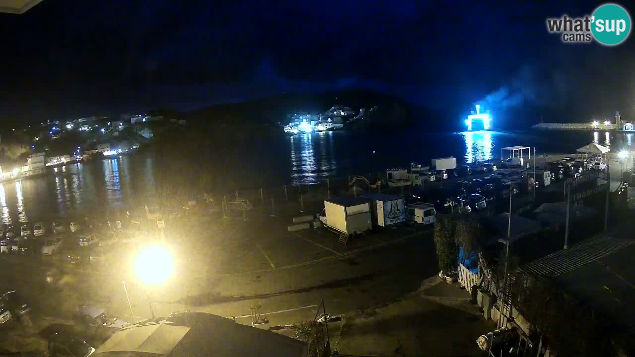Webcam du port de Ponza – Île de Ponza