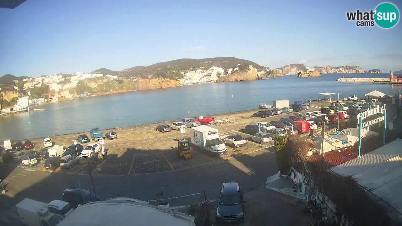 Insel Ponza Hafen webcam – Italien