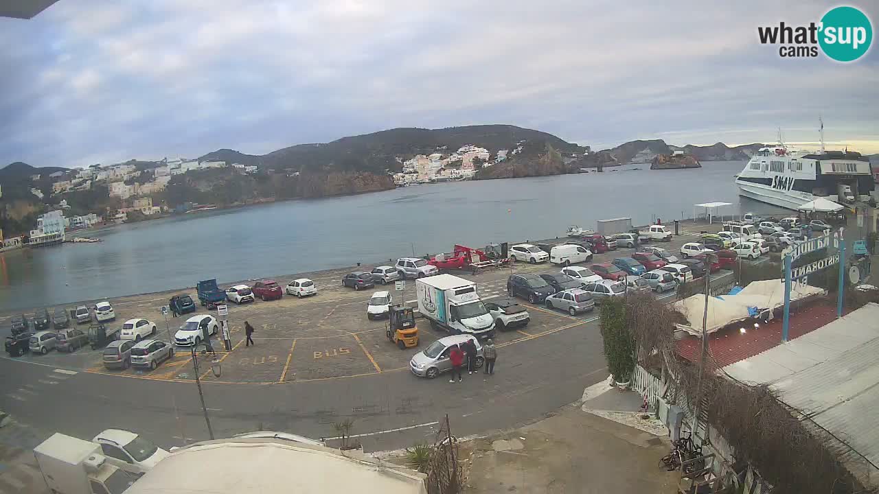 Ponza port webcam – Island of Ponza
