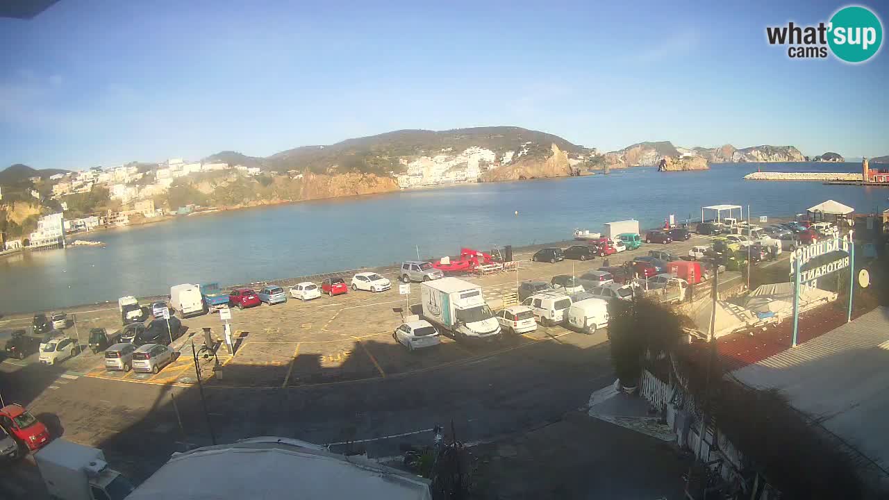 Insel Ponza Hafen webcam – Italien