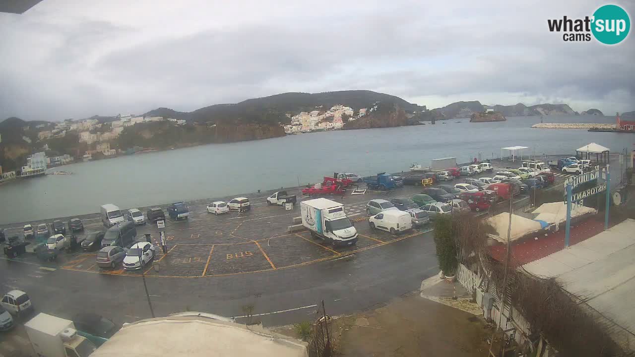 Ponza port webcam – Island of Ponza