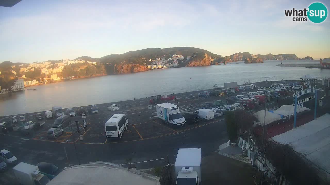 Webcam du port de Ponza – Île de Ponza