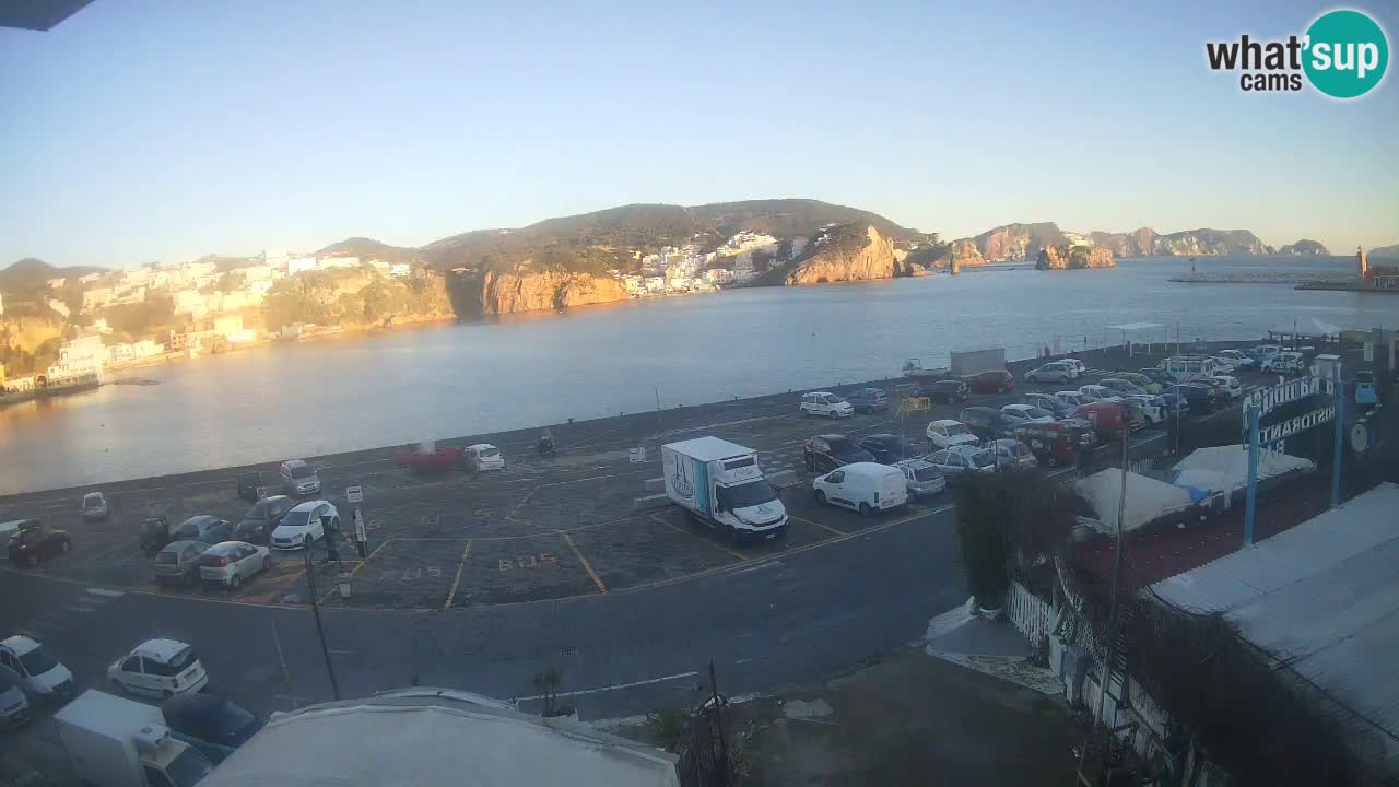 Webcam du port de Ponza – Île de Ponza