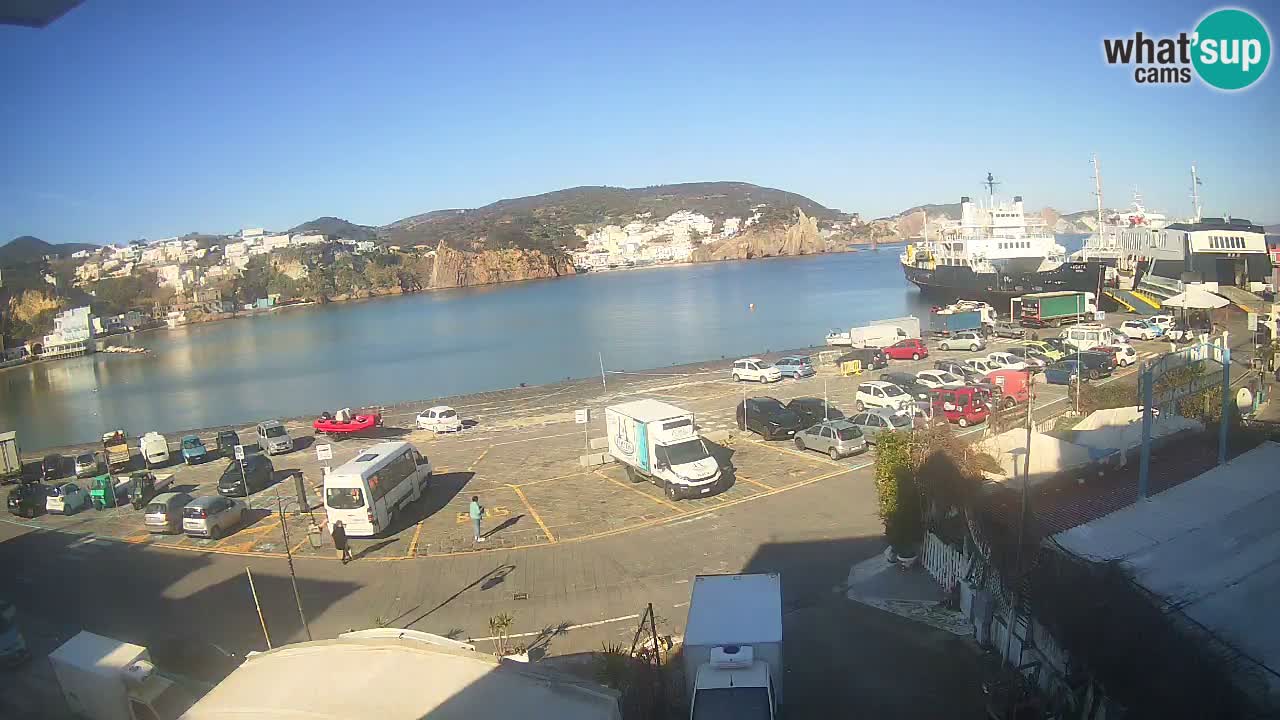 Ponza port webcam – Island of Ponza