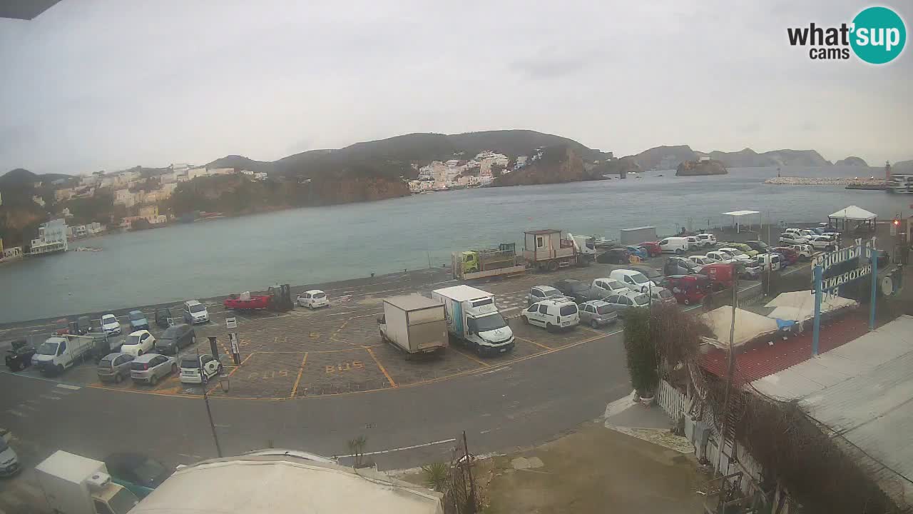 Webcam du port de Ponza – Île de Ponza