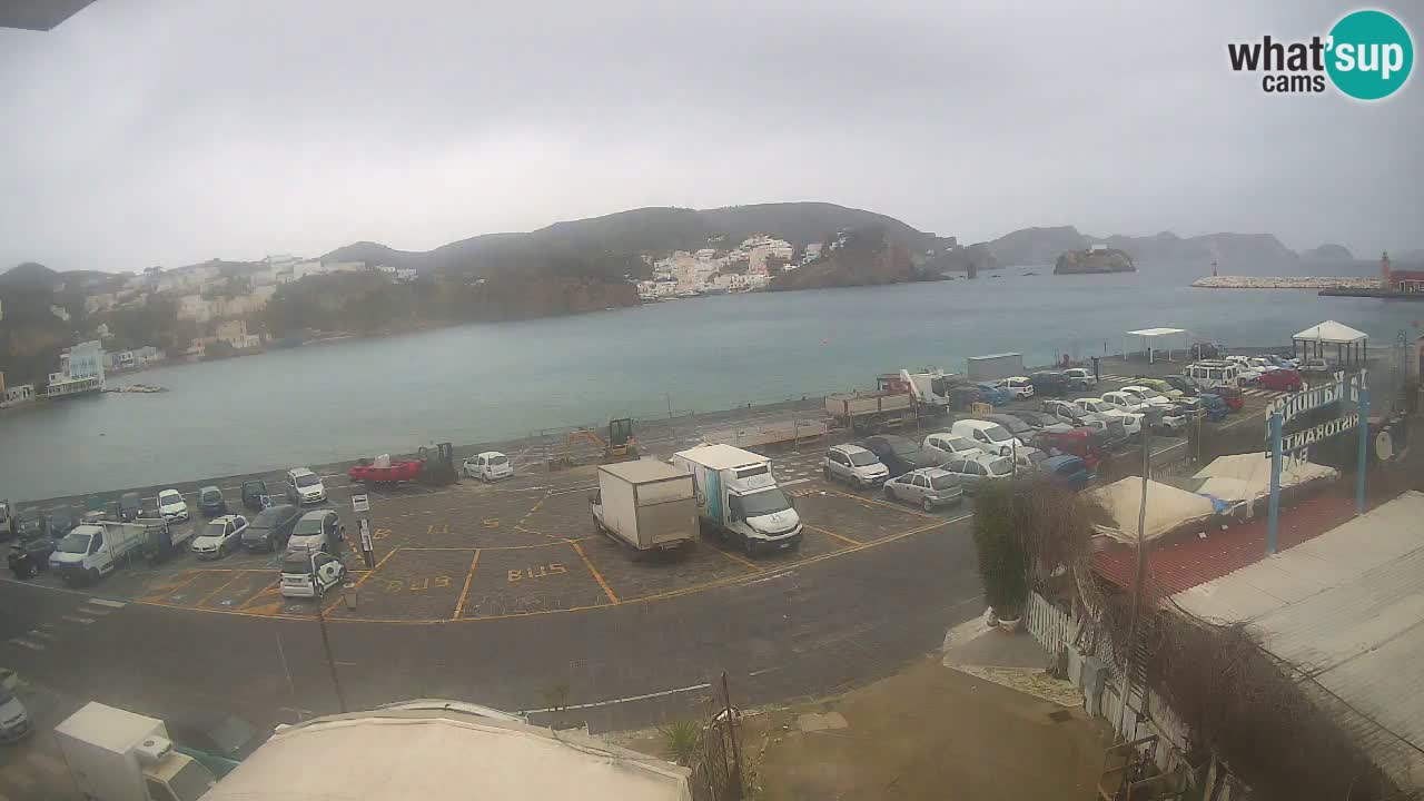 Webcam du port de Ponza – Île de Ponza