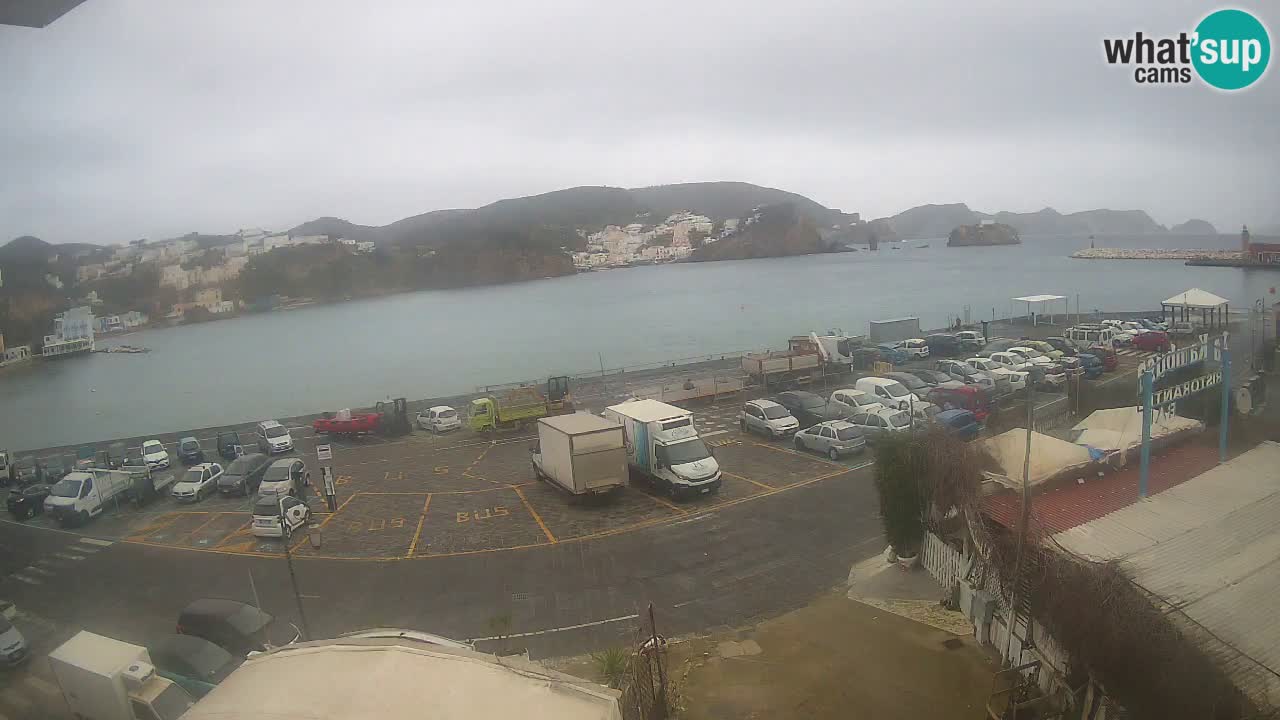 Insel Ponza Hafen webcam – Italien
