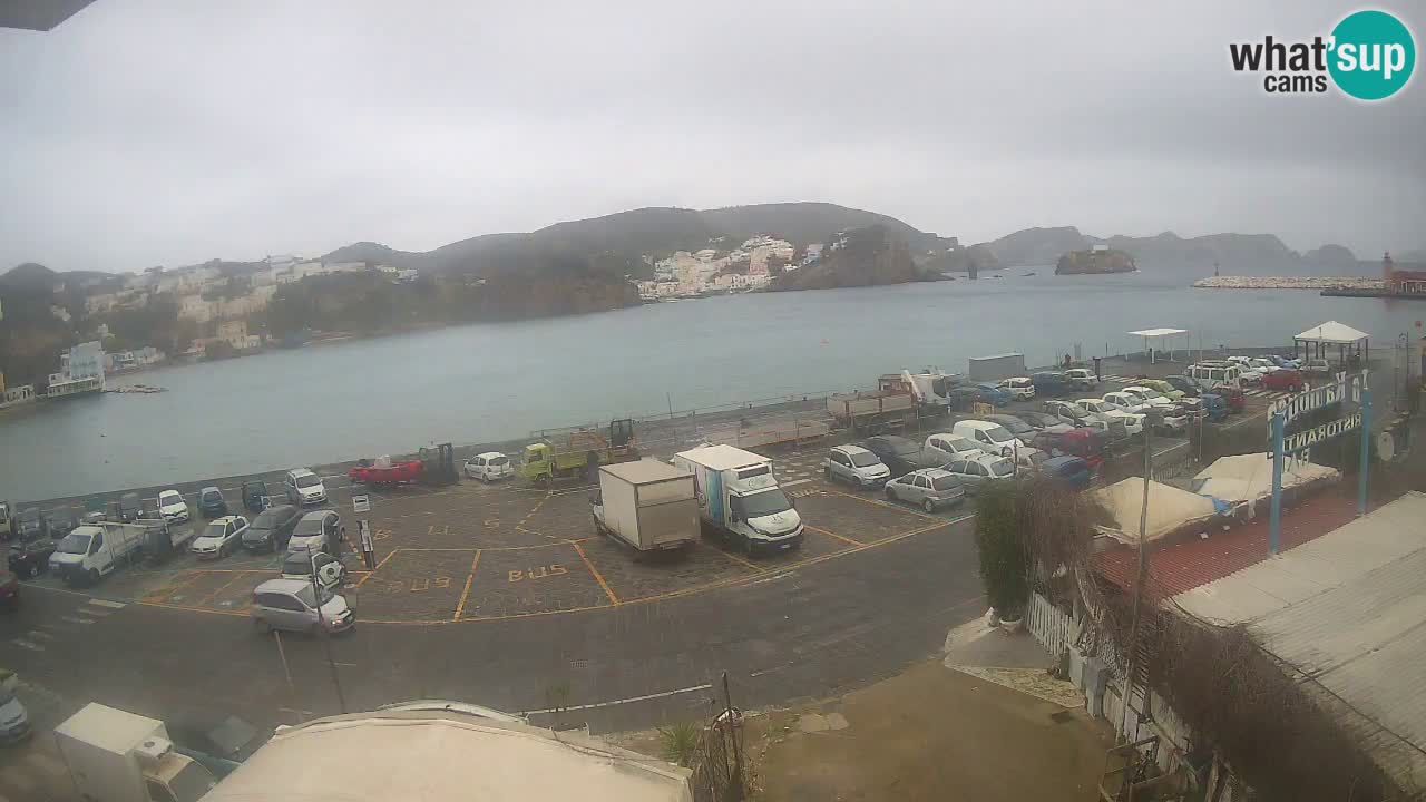 Webcam du port de Ponza – Île de Ponza