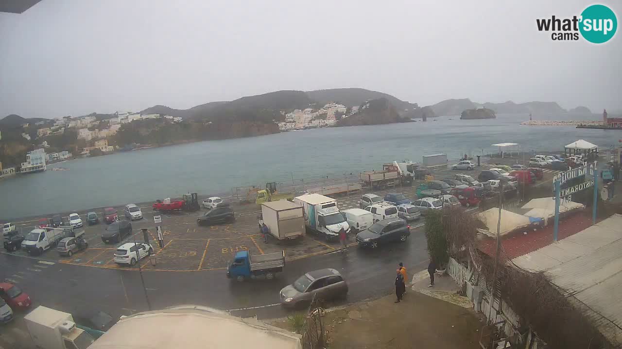Insel Ponza Hafen webcam – Italien