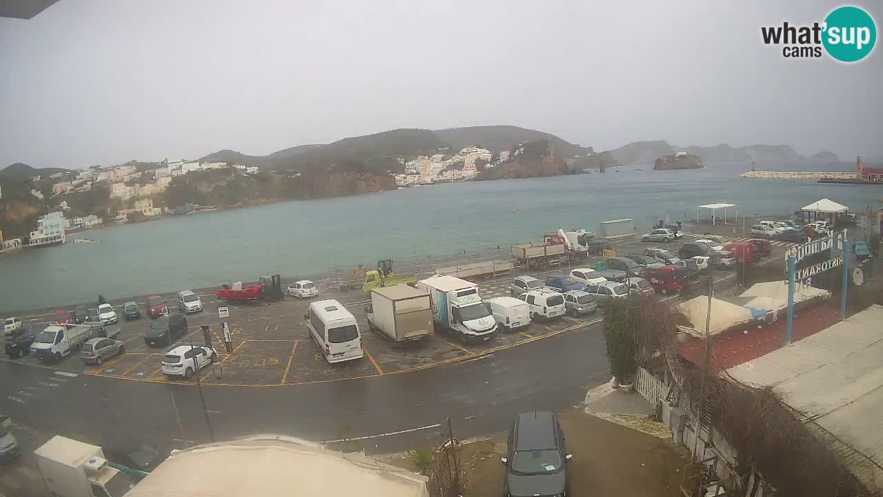 Webcam du port de Ponza – Île de Ponza