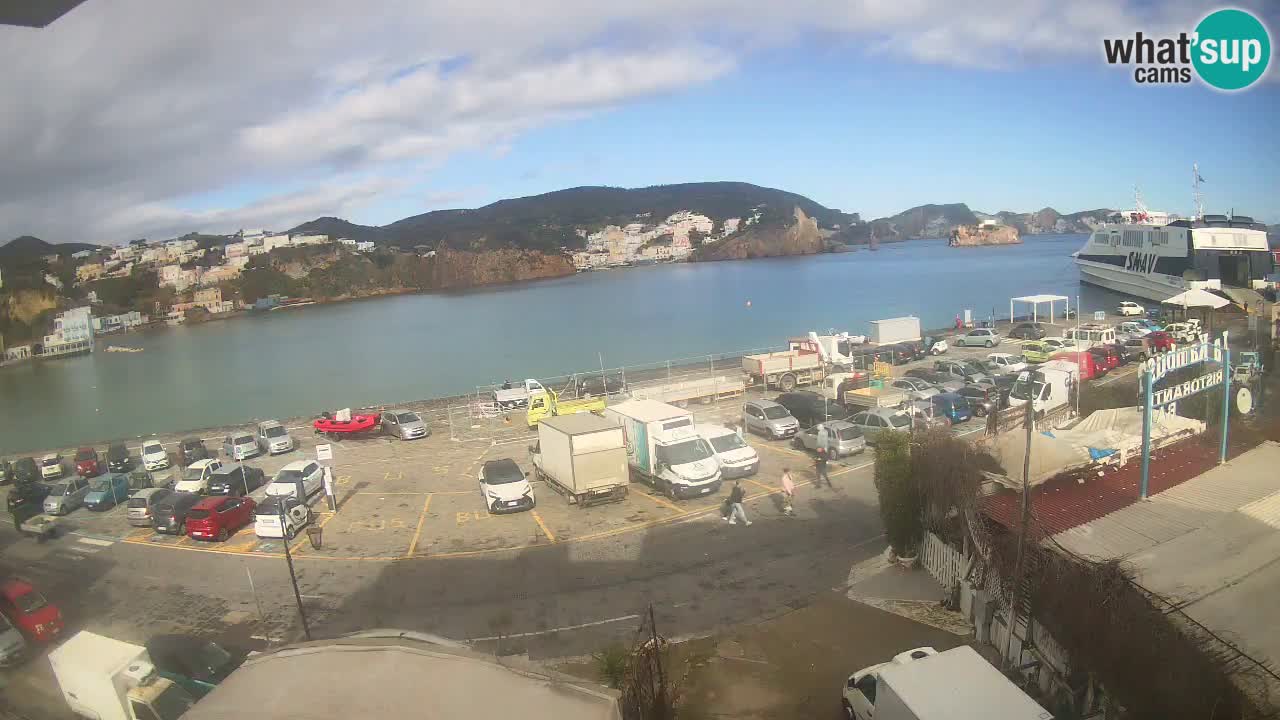 Web kamera luka Ponza – otok Ponza