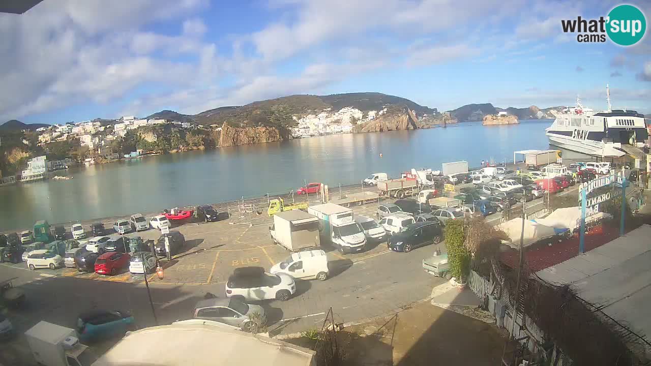 Webcam del puerto de Ponza – Isla de Ponza