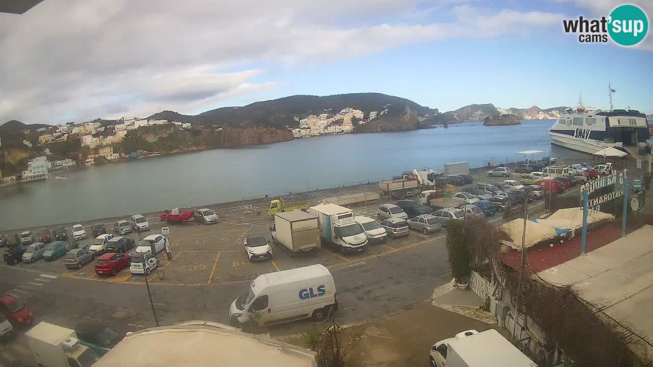 Web kamera luka Ponza – otok Ponza