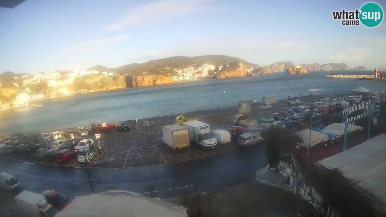Webcam du port de Ponza – Île de Ponza